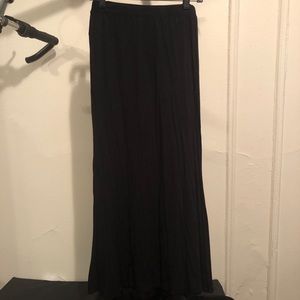 Black Cotton Maxi